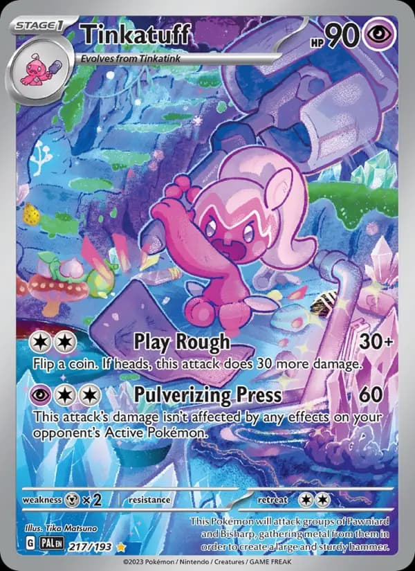 Tinkatuff — Paldea Evolved card #217