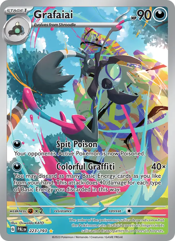 Grafaiai — Paldea Evolved card #223