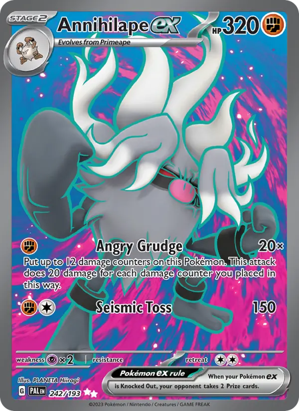 Annihilape ex — Paldea Evolved card #242