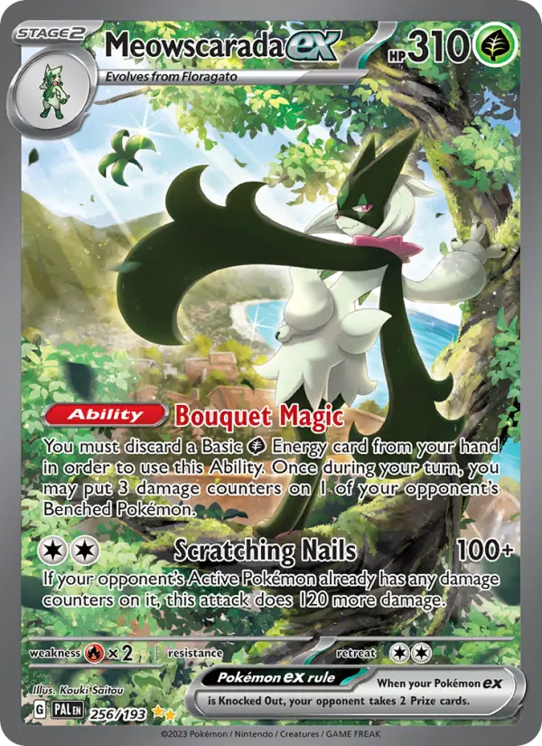 Meowscarada ex — Paldea Evolved card #256