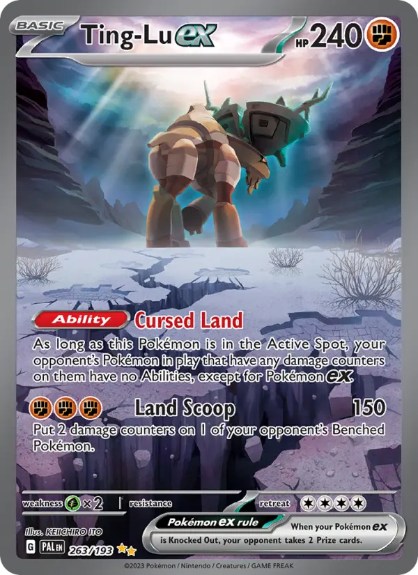 Ting-Lu ex — Paldea Evolved card #263
