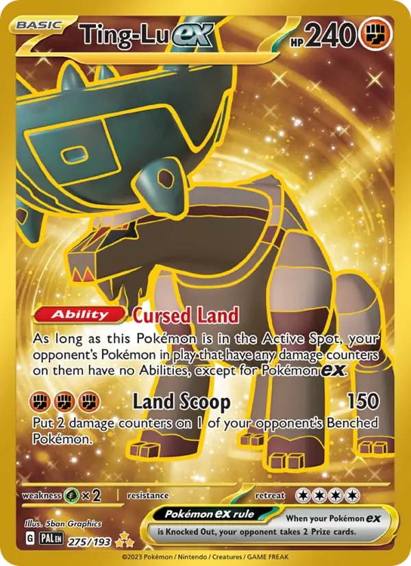 Ting-Lu ex — Paldea Evolved card #275