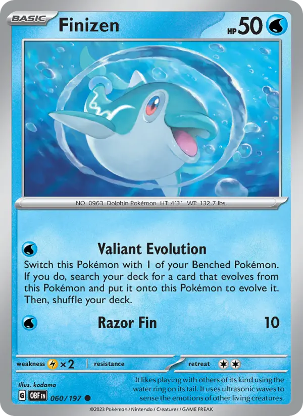 Finizen — Obsidian Flames card #060