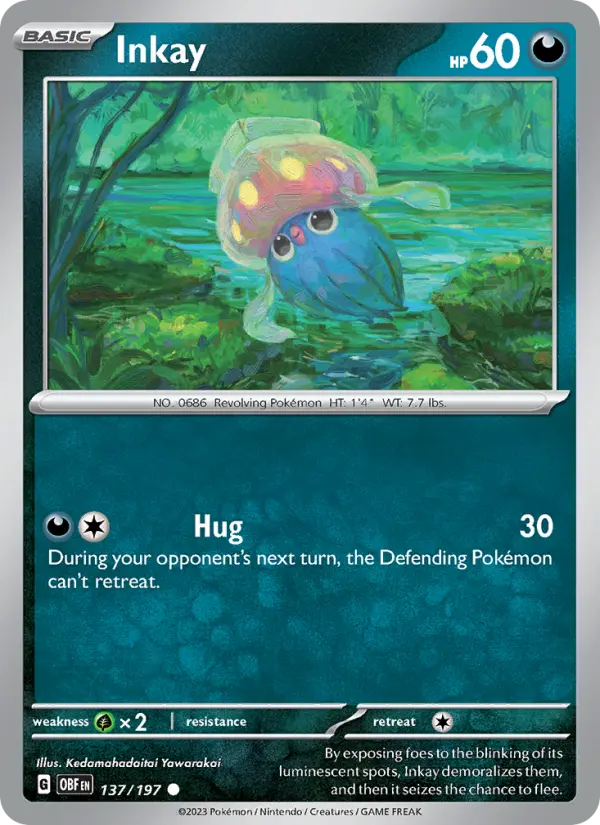 Inkay — Obsidian Flames card #137