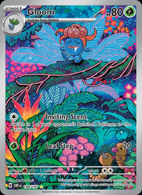 Gloom — Obsidian Flames card #198