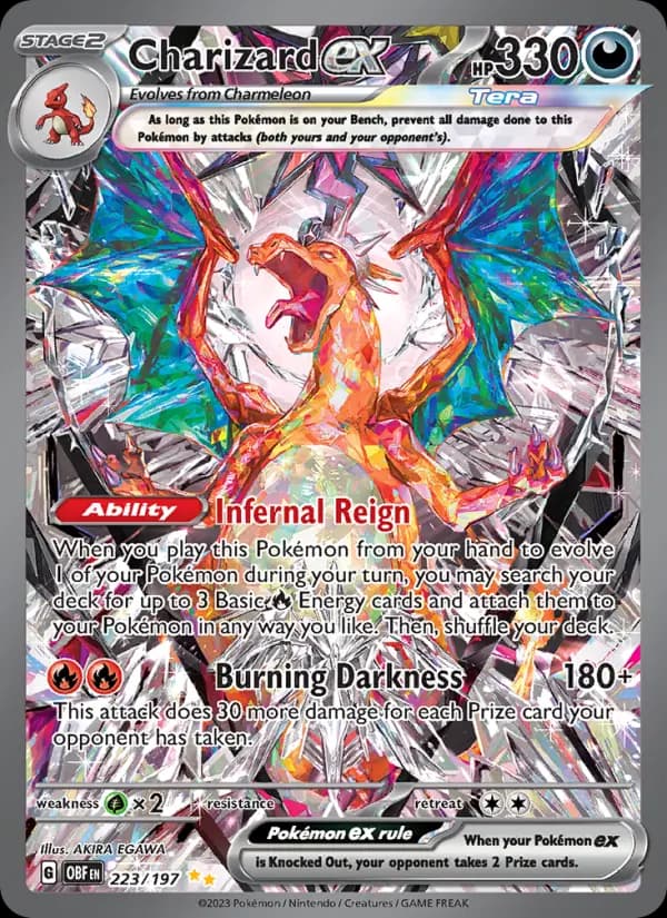 Charizard ex — Obsidian Flames card #223