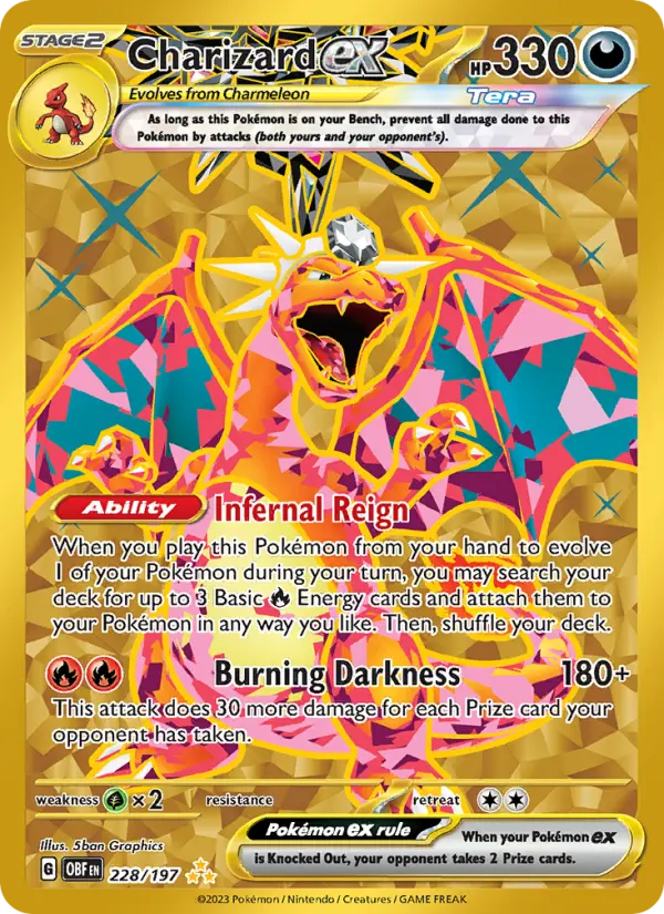 Charizard ex — Obsidian Flames card #228