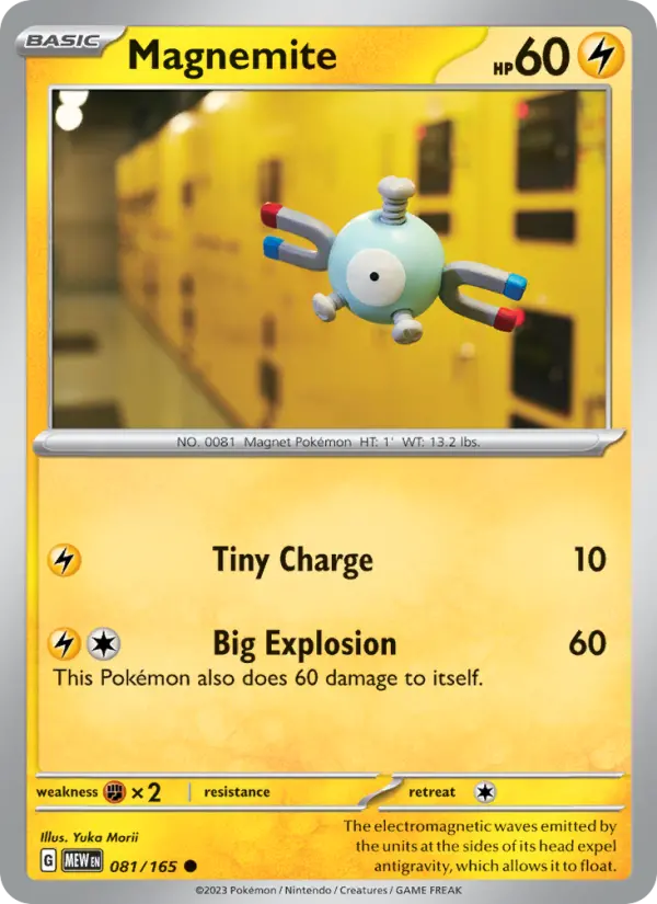 Magnemite — 151 card #081