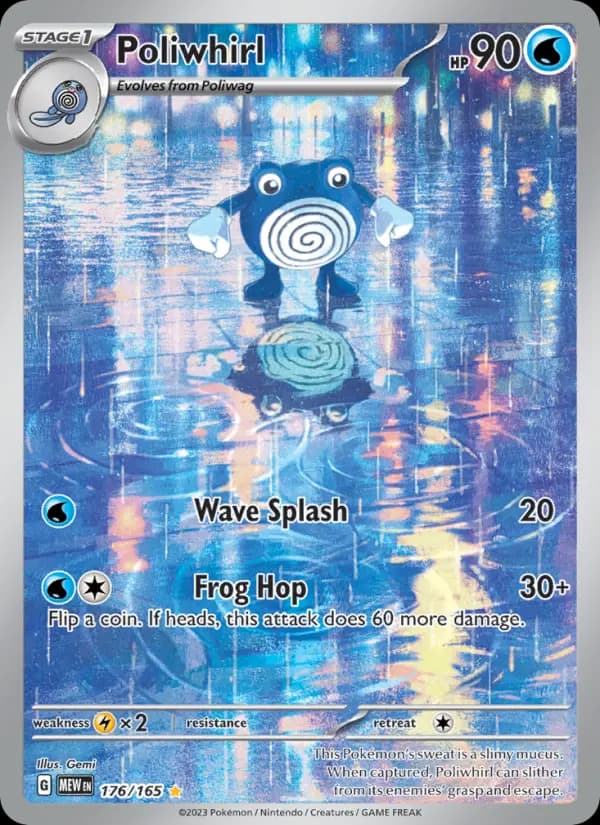 Poliwhirl — 151 card #176