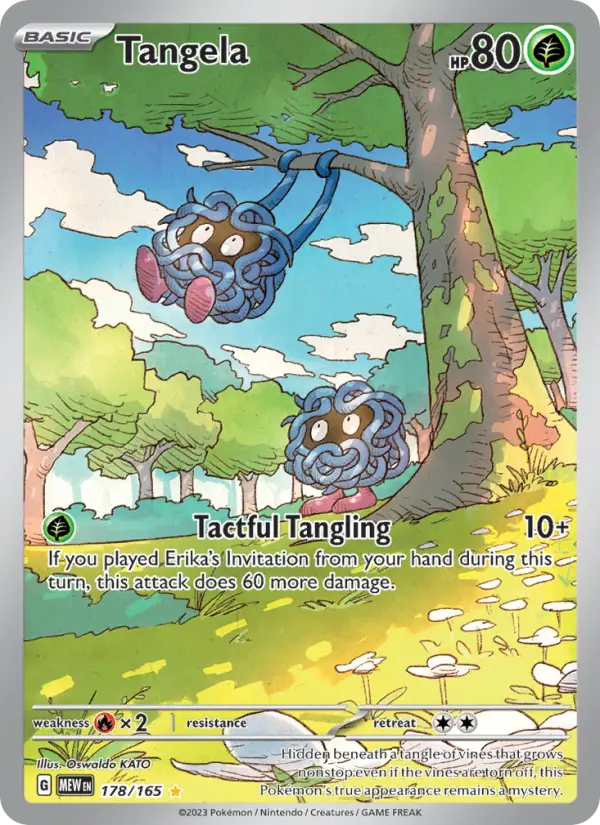 Tangela — 151 card #178