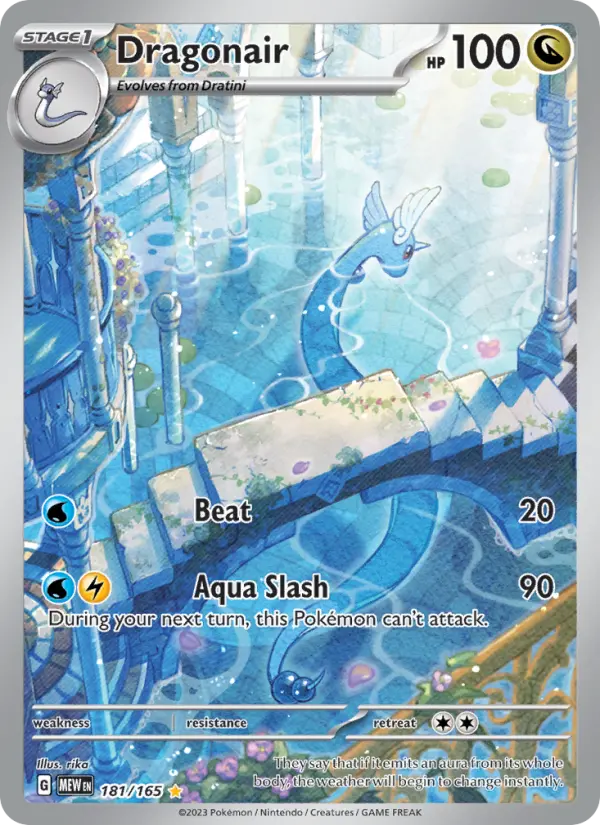 Dragonair — 151 card #181