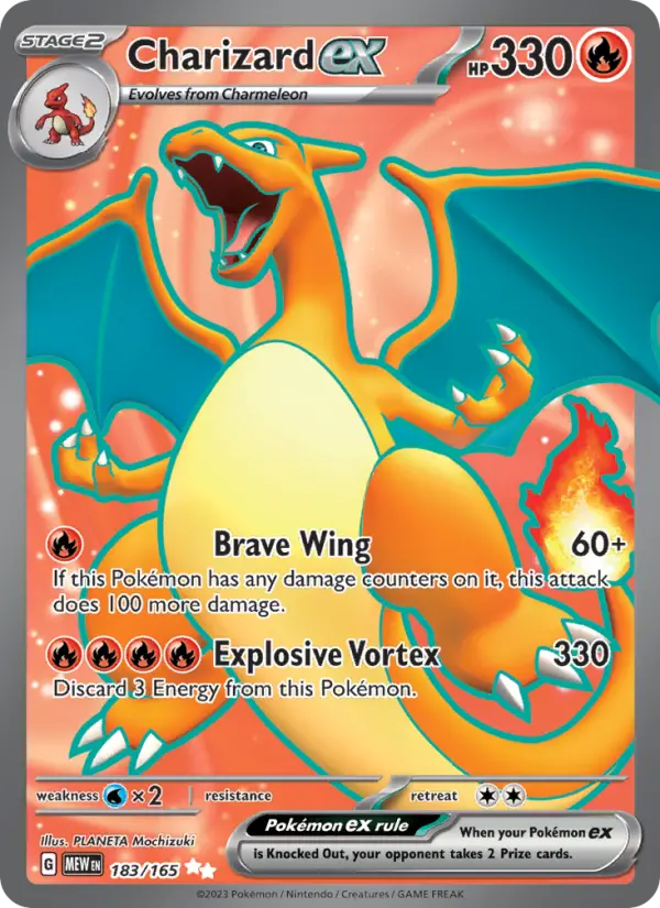 Charizard ex — 151 card #183