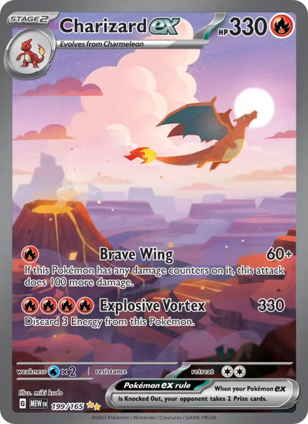 Charizard ex — 151 card #199