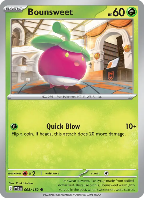 Bounsweet — Paradox Rift card #008