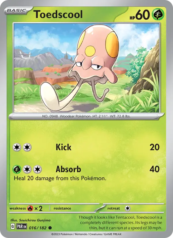 Toedscool — Paradox Rift card #016