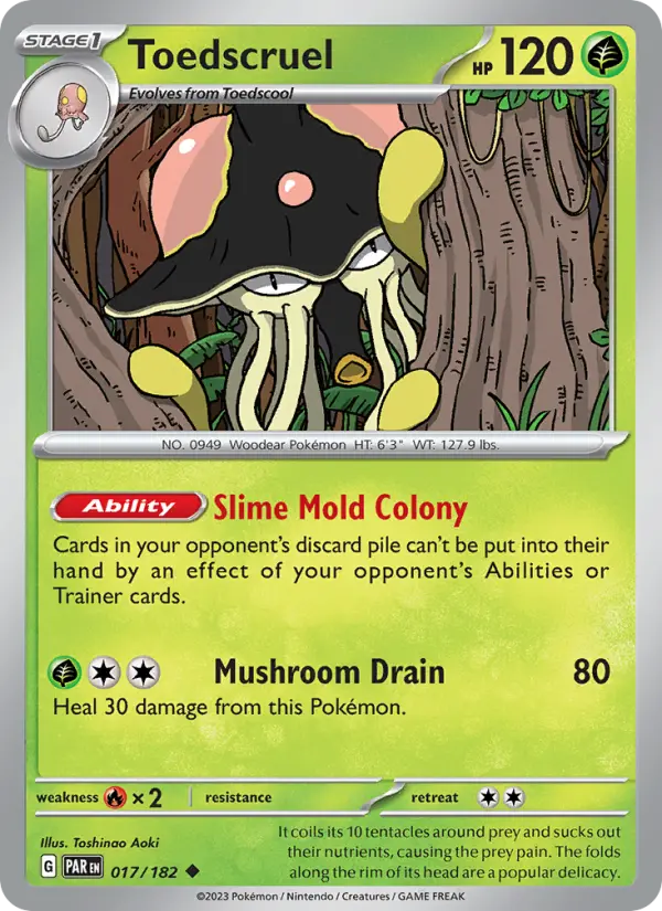 Toedscruel — Paradox Rift card #017