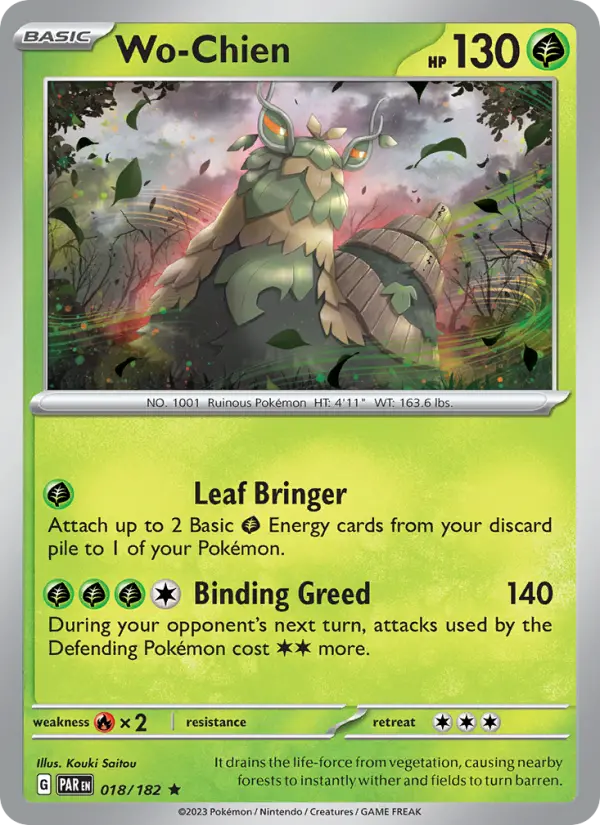Wo-Chien — Paradox Rift card #018
