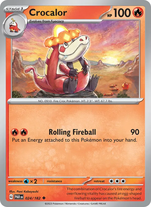 Crocalor — Paradox Rift card #024