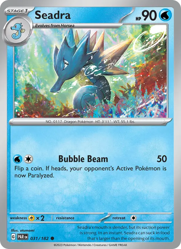Seadra — Paradox Rift card #031