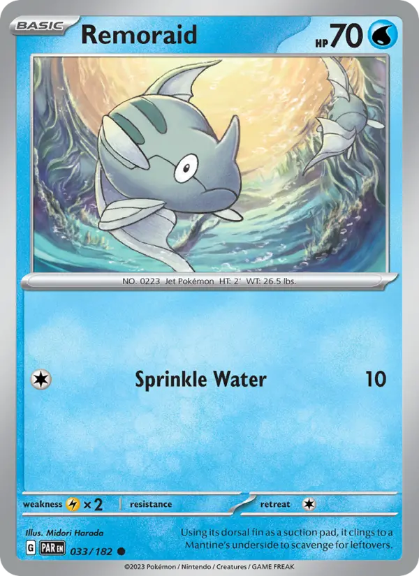 Remoraid — Paradox Rift card #033