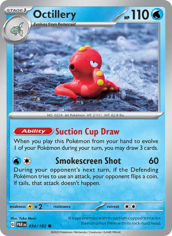 Octillery — Paradox Rift card #034