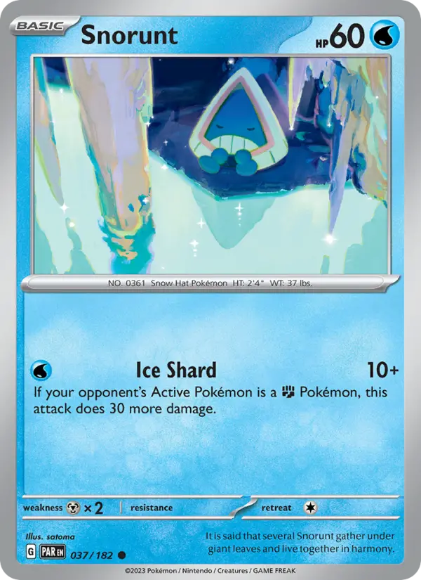 Snorunt — Paradox Rift card #037