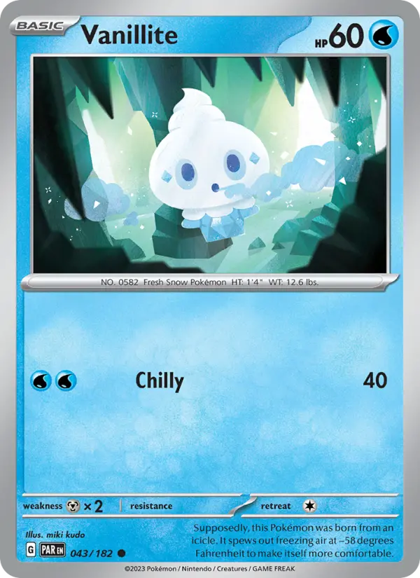 Vanillite — Paradox Rift card #043