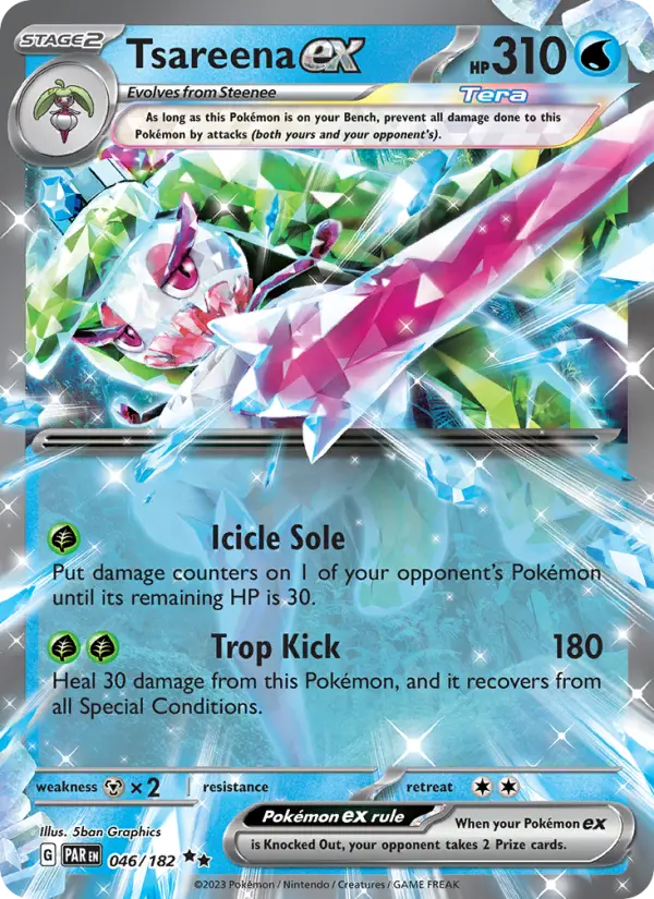 Tsareena ex — Paradox Rift card #046