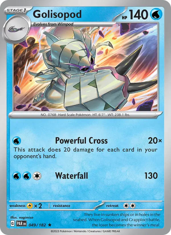 Golisopod — Paradox Rift card #049