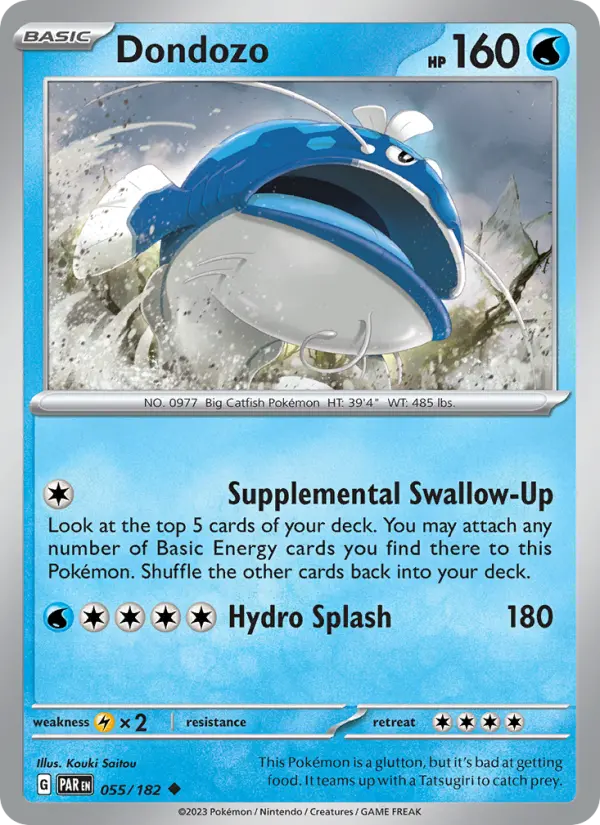 Dondozo — Paradox Rift card #055