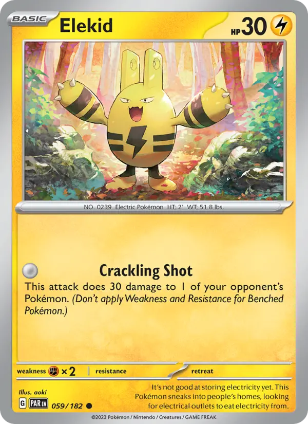 Elekid — Paradox Rift card #059