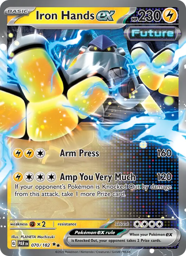 Iron Hands ex — Paradox Rift card #070