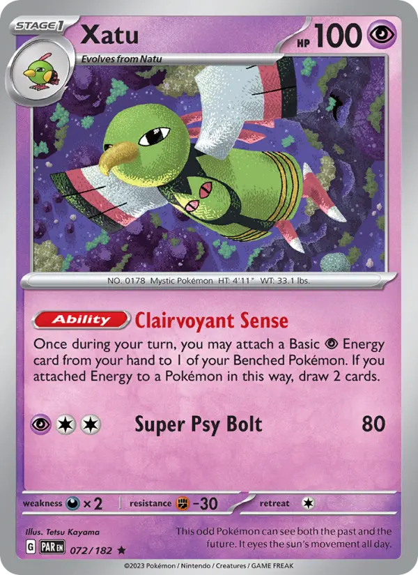 Xatu — Paradox Rift card #072