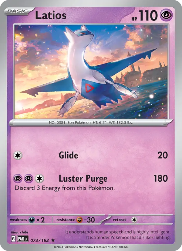 Latios — Paradox Rift card #073