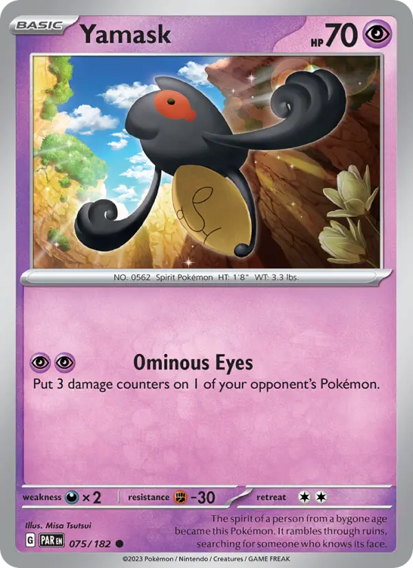 Yamask — Paradox Rift card #075