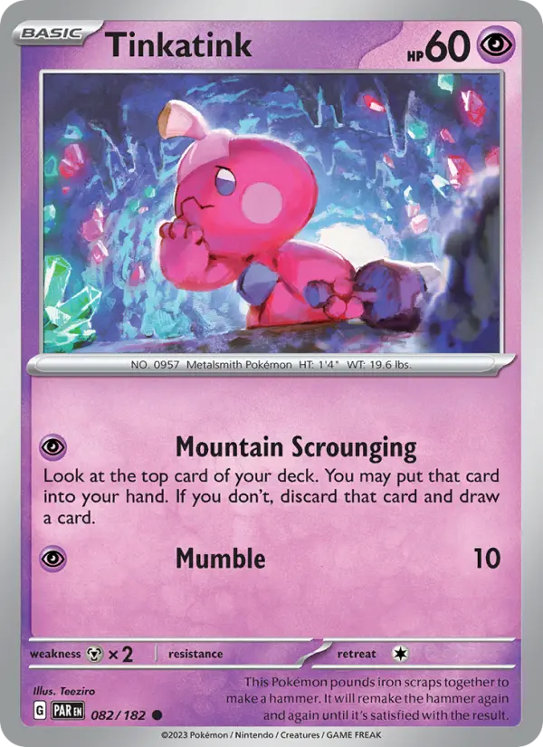 Tinkatink — Paradox Rift card #082