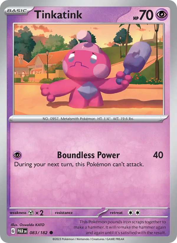 Tinkatink — Paradox Rift card #083
