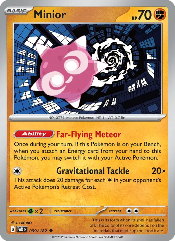 Minior — Paradox Rift card #099