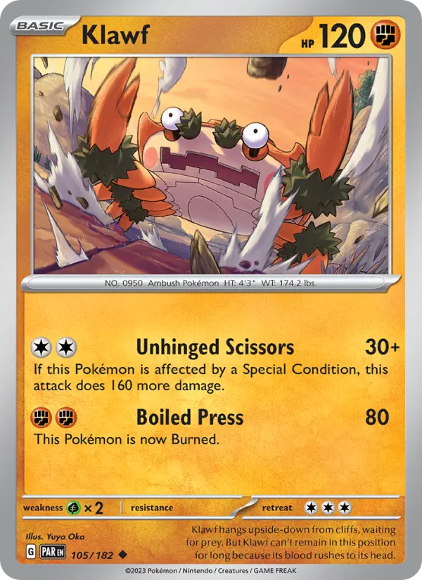 Klawf — Paradox Rift card #105