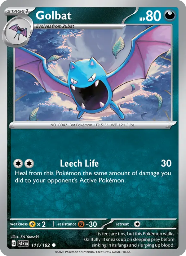 Golbat — Paradox Rift card #111