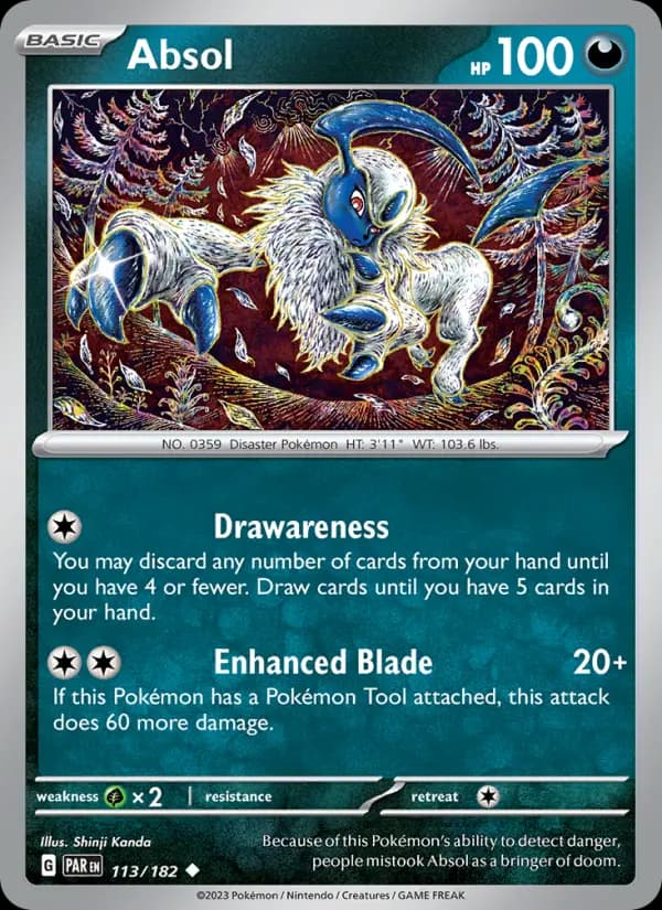 Absol — Paradox Rift card #113