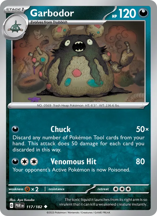 Garbodor — Paradox Rift card #117