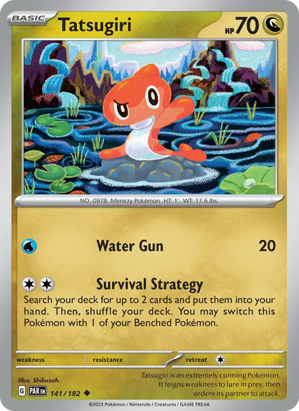 Tatsugiri — Paradox Rift card #141