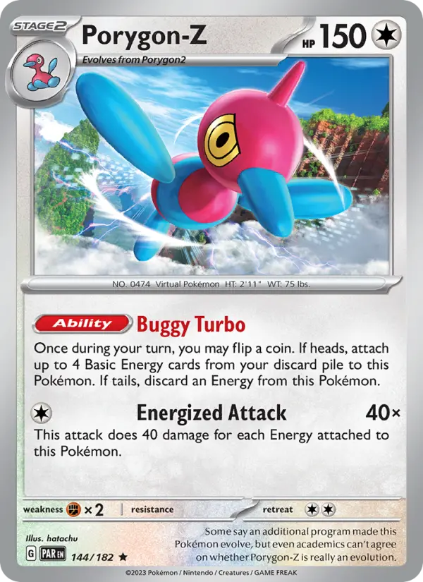Porygon-Z — Paradox Rift card #144