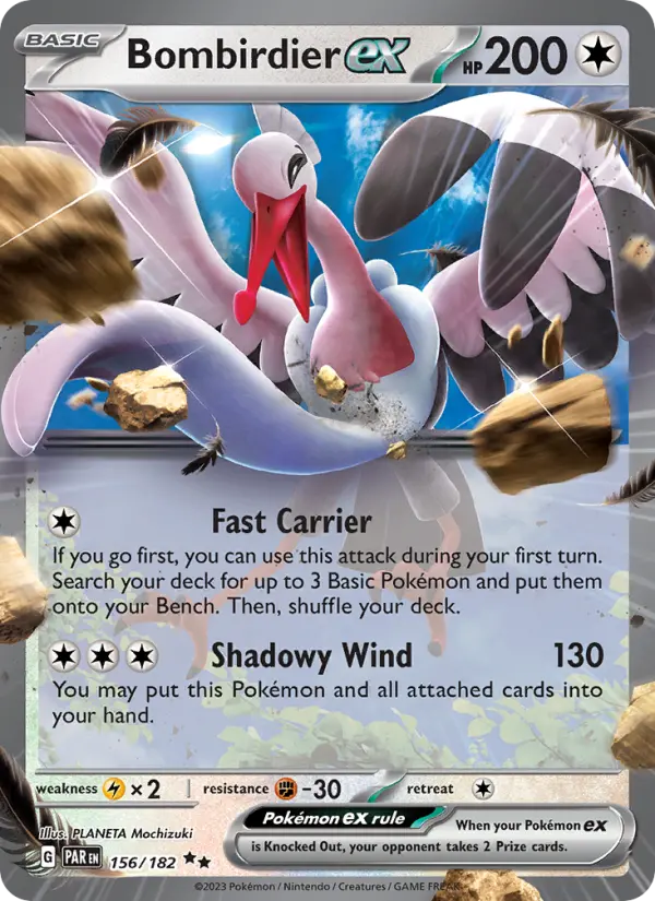 Bombirdier ex — Paradox Rift card #156