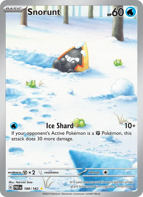Snorunt — Paradox Rift card #188