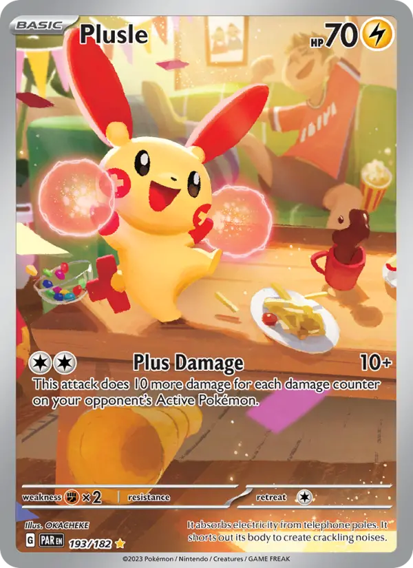 Plusle — Paradox Rift card #193