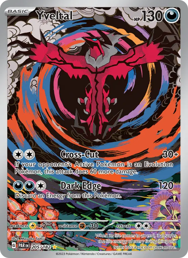 Yveltal — Paradox Rift card #205