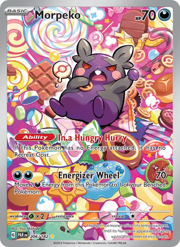 Morpeko — Paradox Rift card #206