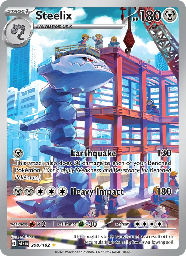 Steelix — Paradox Rift card #208